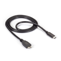 USB3C5G-1M, Câble USB 3.1 type C mâle vers USB 3.0 micro B, 5 Go/s