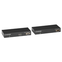 KVX Series KVM Extender Kit over CATx - DVI-D, USB 2.0, Serial, Audio, Local Video