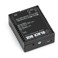 LMC4000A: Mode gemäss SFP, (1) 10/100/1000 Mbps RJ45, (1) SFP (1000M), Anschluss gem.  SFP, Distanz gemäss SFP, AC, USB