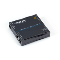 LGC5210A: 2 RJ-45 10/100/1000 Mbits/s, (1) 100/1000M SFP, Distance selon SFP, Mode selon le SFP, Connecteur selon SFP, AC/DC