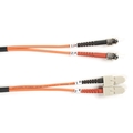 OM1 Câble de brassage à fibre optique duplex multimode 62,5/125 µm Black Box Connect, LSZH