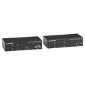 KVX Series KVM Extender over Fiber - Double-Head, DVI-I, USB 2.0, Série, Audio, Local Video