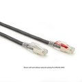 Cordon de brassage GigaTrue® 3 CAT6A 650 MHz Shielded Ethernet avec raccords verrouillables – anti-accrochage LZ0H