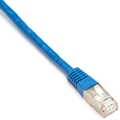 CAT6 250 MHz Cordon de brassage Ethernet avec manchon moulé compact - S/FTP CM PVC