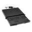 Rackmount Tastatur Tablett mit Touchpad - Gleiten, 1U, 19 "B x 16,5" D, 2-Punkt-Montage