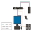 SI1P-SH-DVI-UCAC: (1) DVI-I: Single/Dual Link DVI, VGA, HDMI via Adapter, 1 port, USB Tastatur/Maus, Audio, CAC