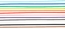 Jarretière fibre MM 10G colorée (PVC)