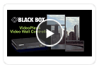 Video-Tutorial: Individuelle Kombination von Display und Bildern zu einer wirkungsvollen Videowand mit dem VideoPlex4 Controller von Black Box.