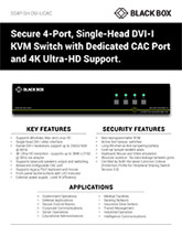 Datasheets: Secure KVM Switches